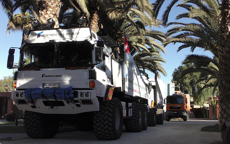 Rheinmetall MAN High Altitude Truck Expedition