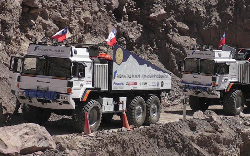 Rheinmetall MAN High Altitude Truck Expedition