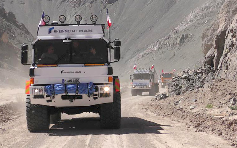 Rheinmetall MAN High Altitude Truck Expedition