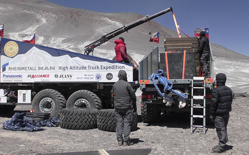 Rheinmetall MAN High Altitude Truck Expedition