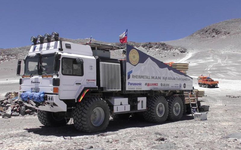 Rheinmetall MAN High Altitude Truck Expedition