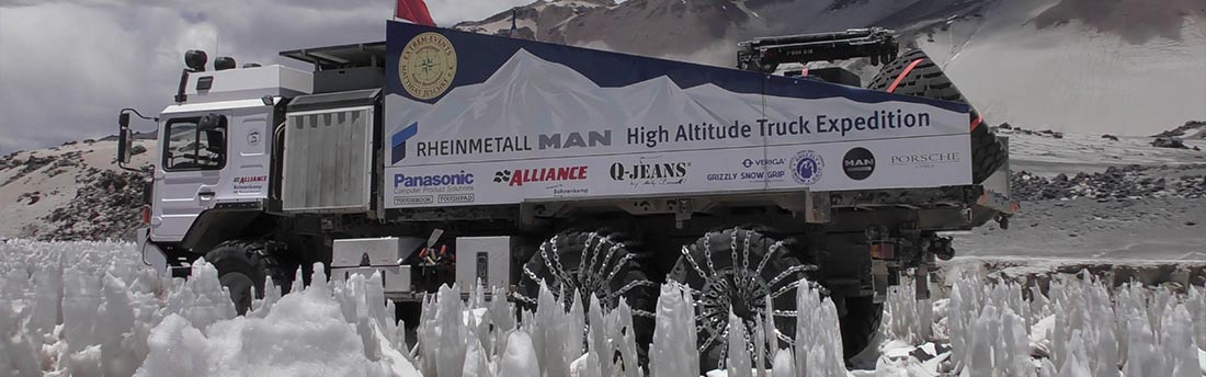 Rheinmetall MAN High Altitude Truck Expedition