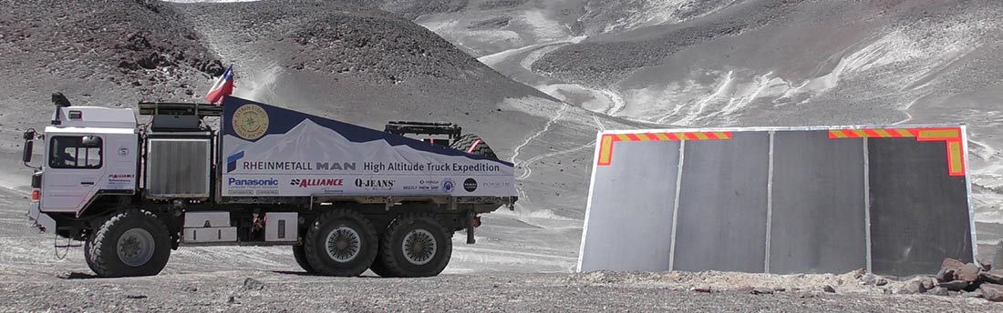 Rheinmetall MAN High Altitude Truck Expedition