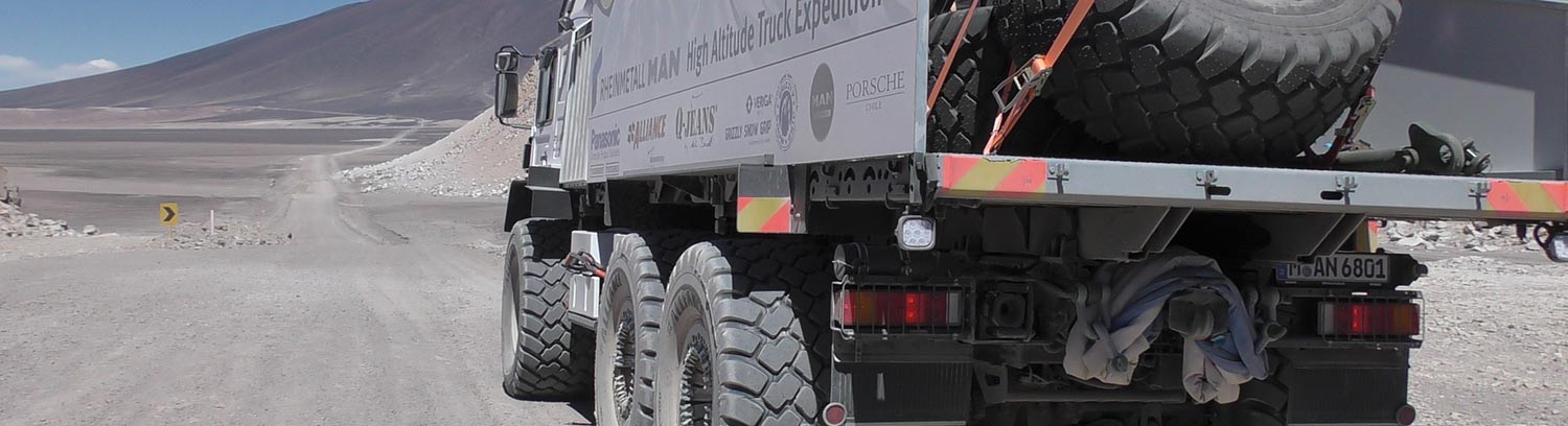 High Altitude Truck Expedition