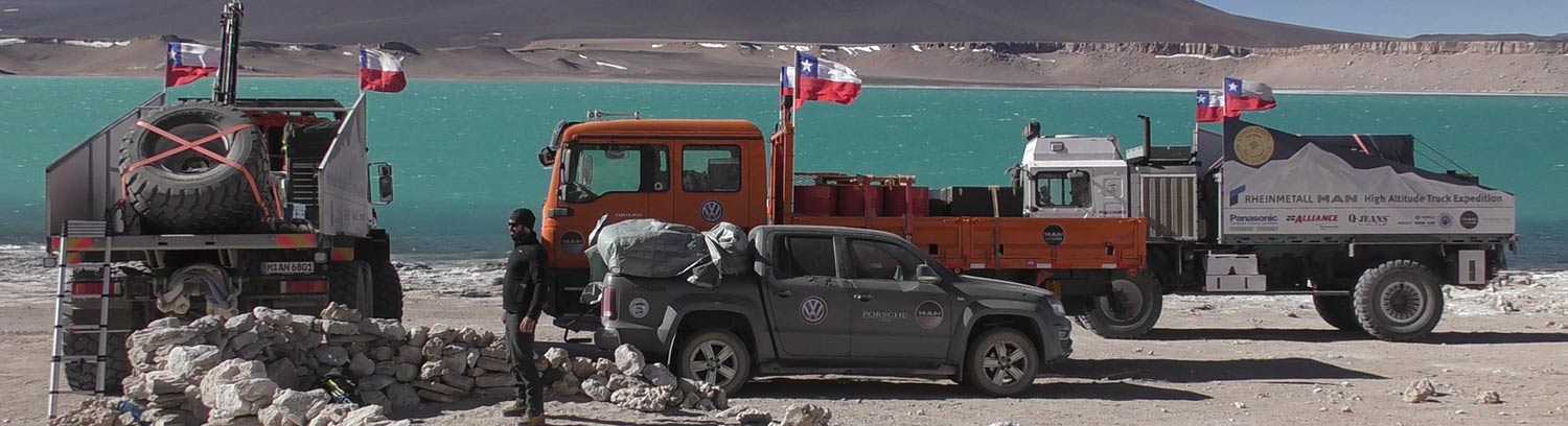 High Altitude Truck Expedition