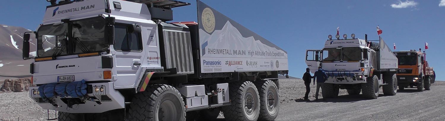 High Altitude Truck Expedition